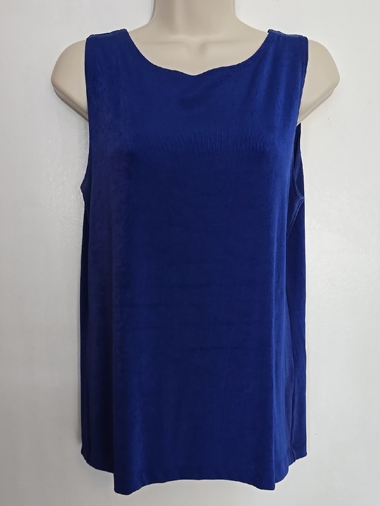 Travelers by Chico's Tops - Travelers by Chico's Sleeveless Tank in Vibrant Royal Blue Size M Chico's 1 NWOT